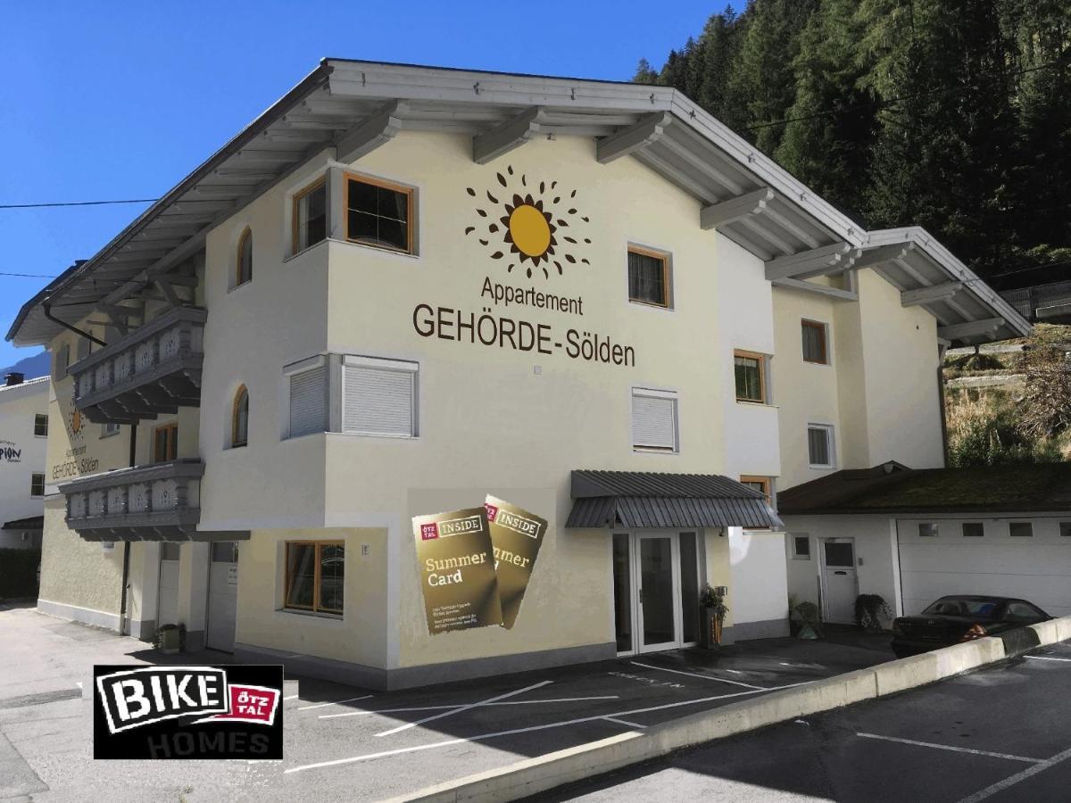 Appartement Gehoerde-Soelden Inklusive Summercard Ngoại thất bức ảnh
